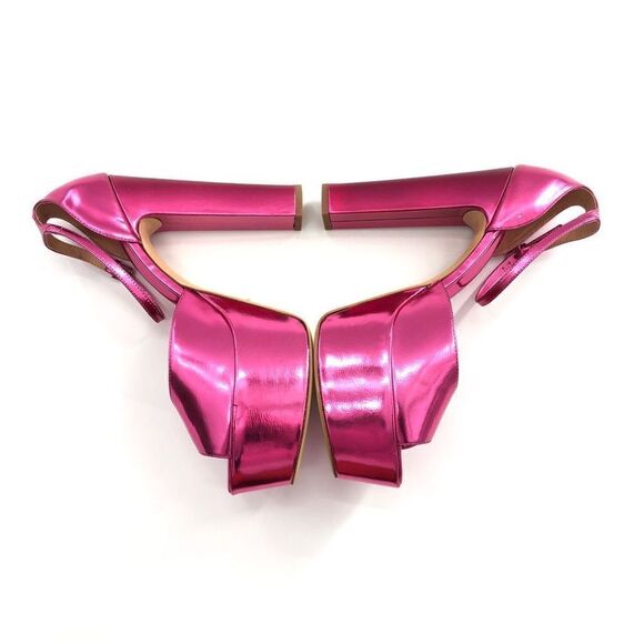 ‎Tony Bianco Jayze Heel in Lipstick Glimmer - Picture 7 of 14